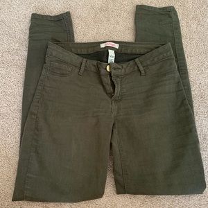 Refuge hunter green jeans